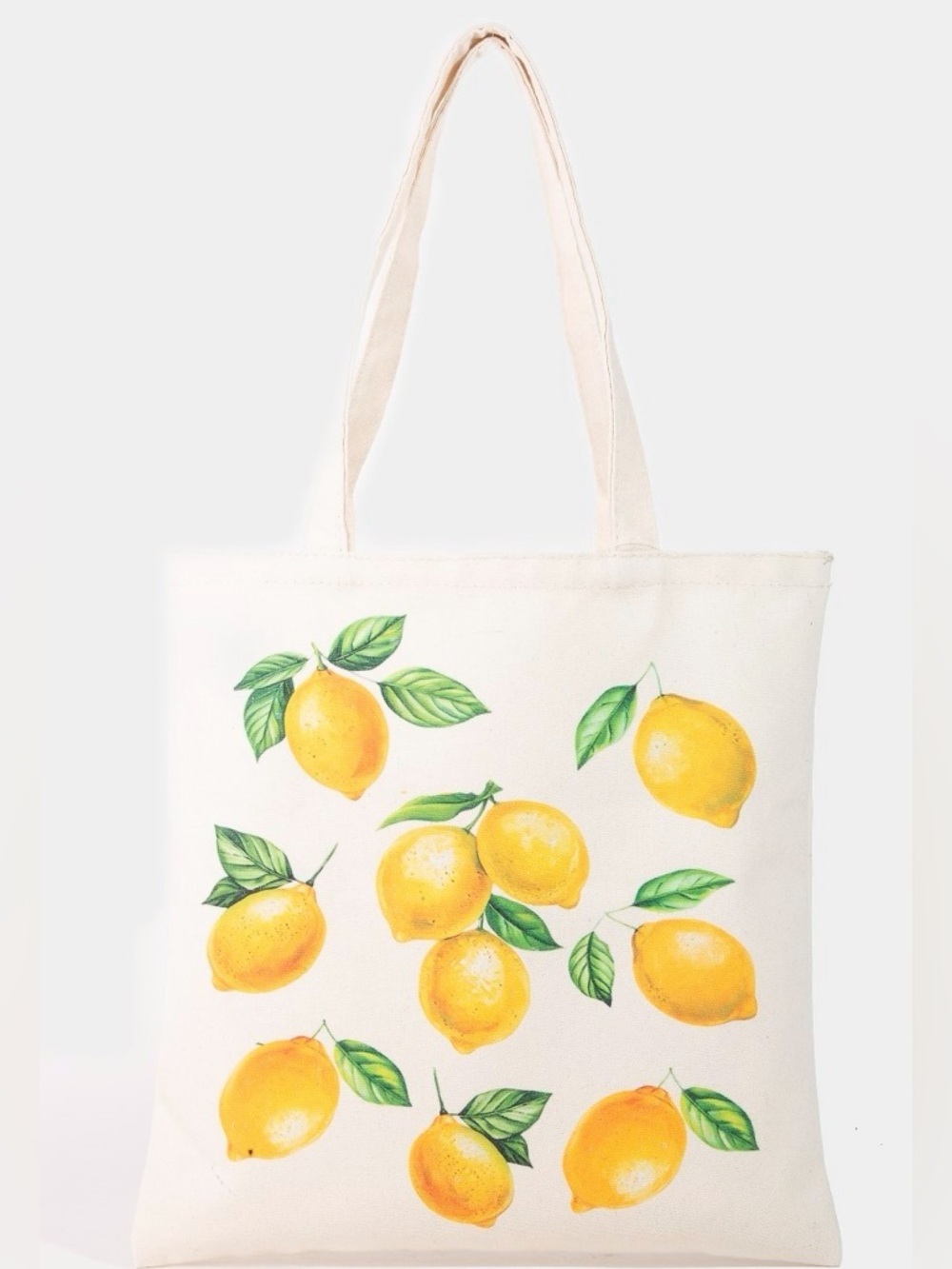 ❤️Hello Gorgeous! Fame Lemon Print Tote Bag - Picture 2 of 9